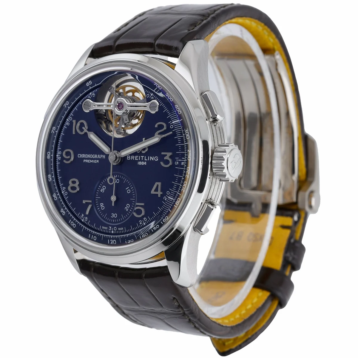 BREITLING PREMIER B21 CHRONOGRAPH TOURBILLON 42 WILLY - LB2120 - Watch - 42mm For Sale
