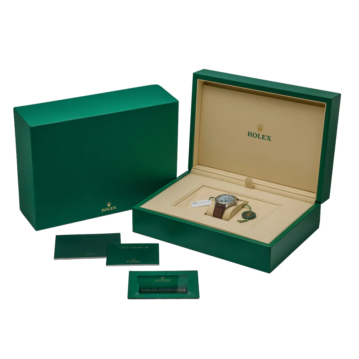 ROLEX 1908 PLATINUM - 52506 - Watch - 39mm For Sale