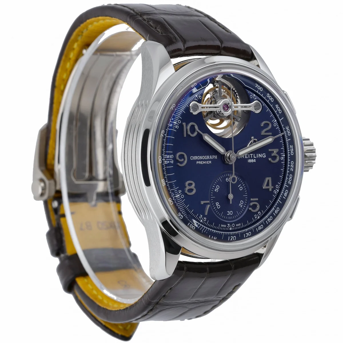 BREITLING PREMIER B21 CHRONOGRAPH TOURBILLON 42 WILLY - LB2120 - Watch - 42mm For Sale