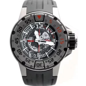 Richard Mille RM028 Diver 47mm Transparent Dial Titanium Rubber Strap RM 028 For Sale