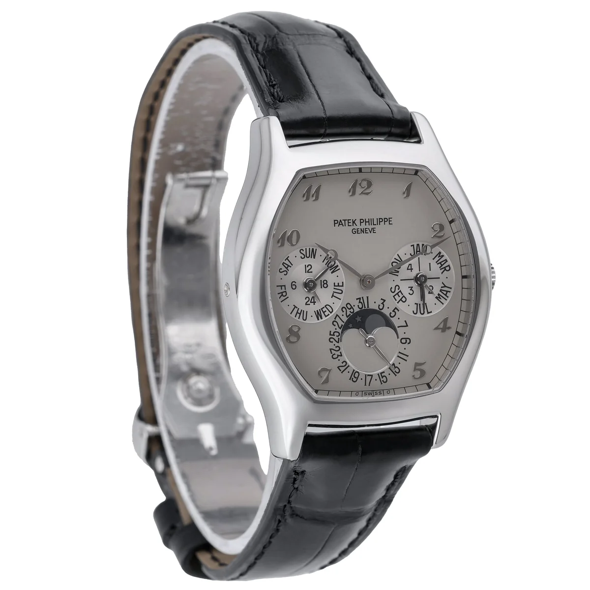 PATEK PHILIPPE PERPETUAL CALENDAR - 5040P-013 - Watch - 36mm For Sale