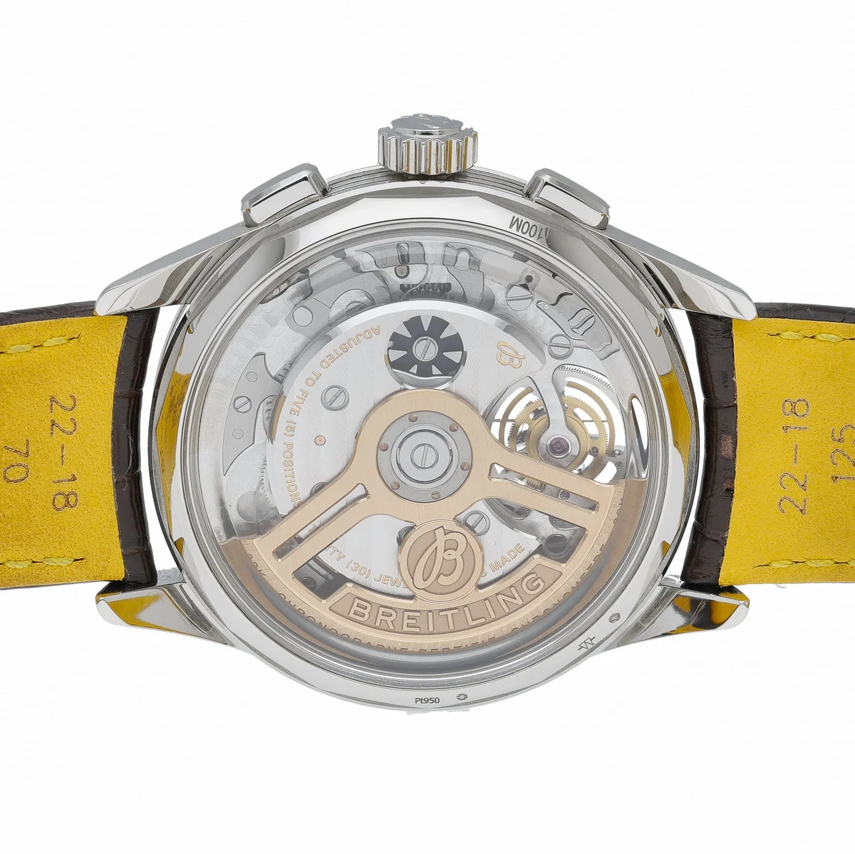 BREITLING PREMIER B21 CHRONOGRAPH TOURBILLON 42 WILLY - LB2120 - Watch - 42mm For Sale