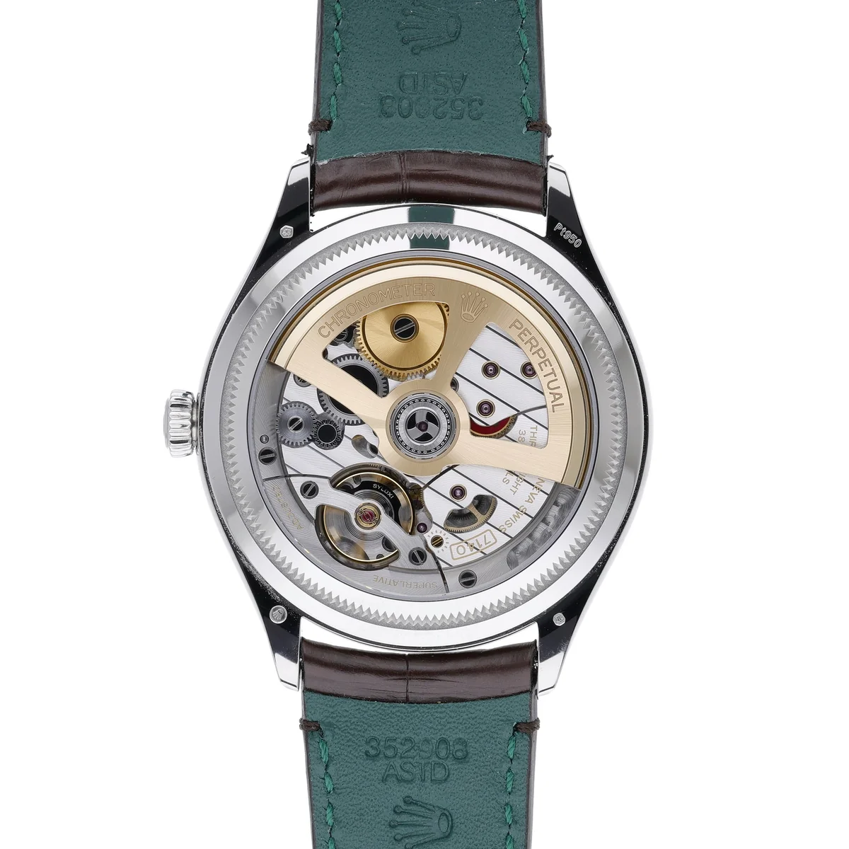 ROLEX 1908 PLATINUM - 52506 - Watch - 39mm For Sale
